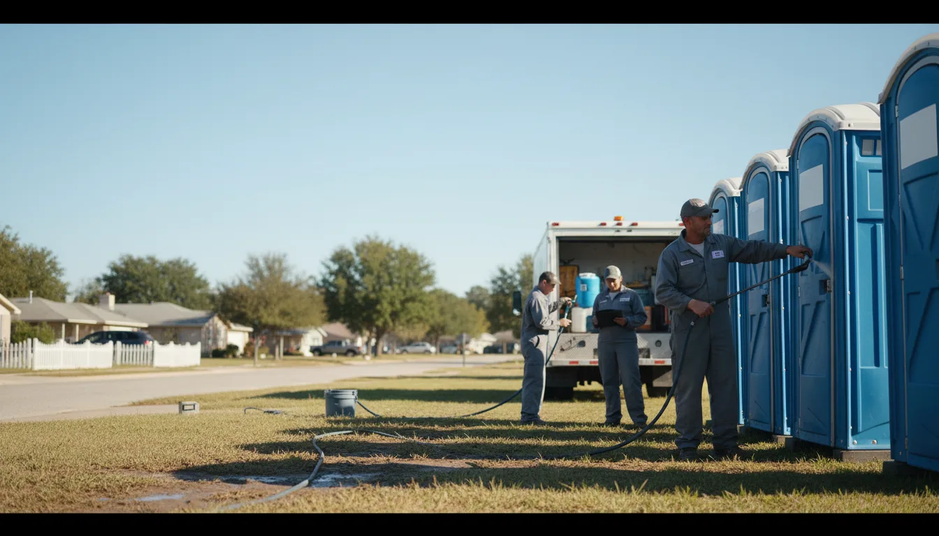Long-Term Portable Toilet Rental in Ronda, NC near me